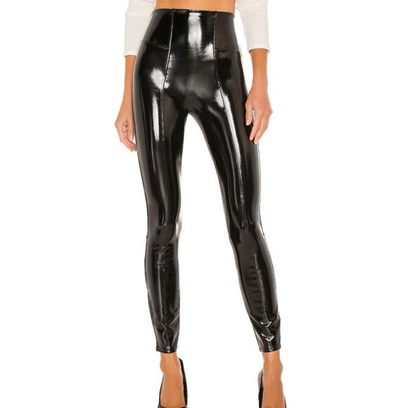 SPANX Pants - Spanx Faux Patent Leather Pants - NWT